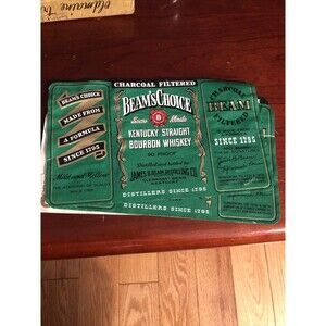 Vintage Box of over 200 + Alcohol Wine Labels European Rail stubs and others.